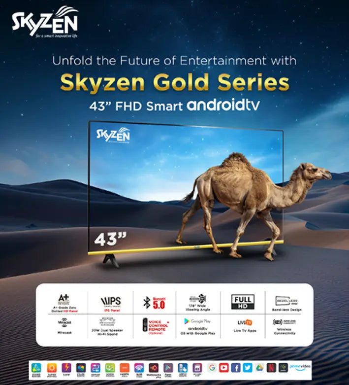 SZB 43S GOLD FL BT